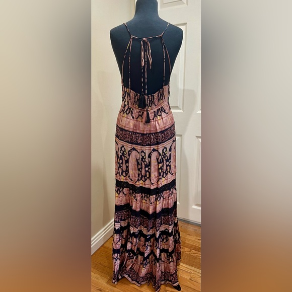 NWOT Free People Elektra Maxi Dress Sahara Combo Sz M - Picture 8 of 15